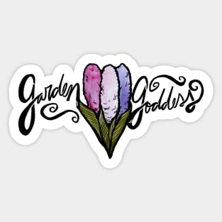 Garden Goddess Sticker